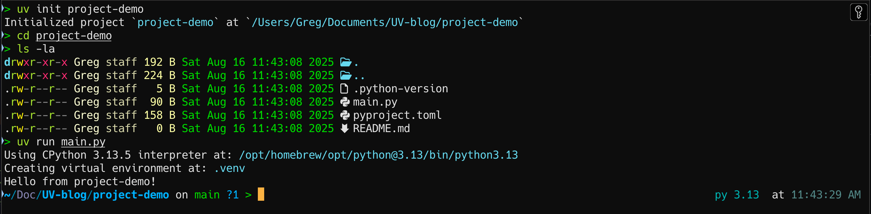 uv-init