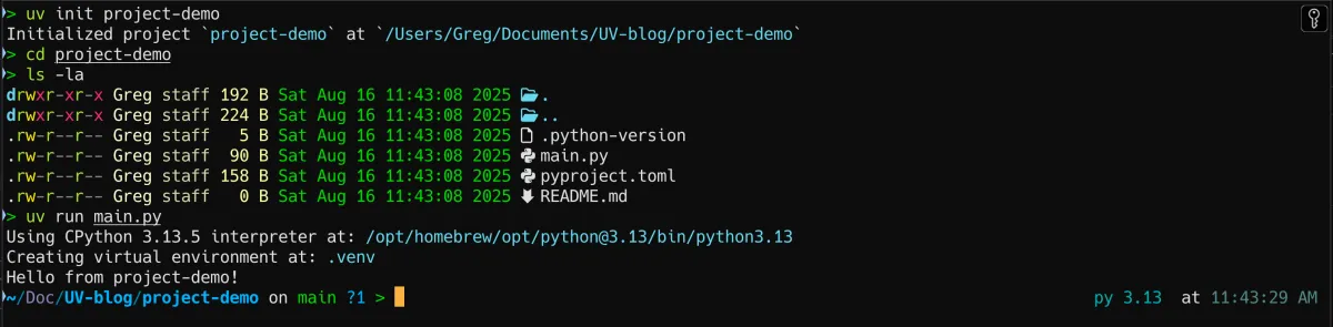 uv-init